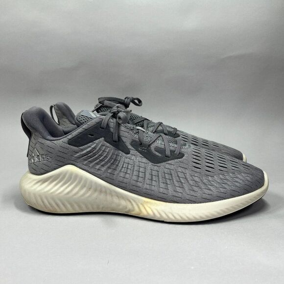 Adidas Alphabounce Running Shoes‎ Men\'s 12 Gray White Athletic Training Sneakers main image 9